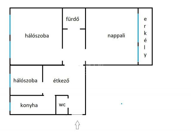 Eladó panellakás, Budapesten, X. kerületben 69.9 M Ft, 3 szobás