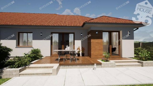 Eladó ikerház, Tahitótfalun 84.9 M Ft, 4 szobás