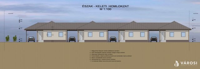 Eladó ikerház, Deszken 89.9 M Ft, 4 szobás / költözzbe.hu