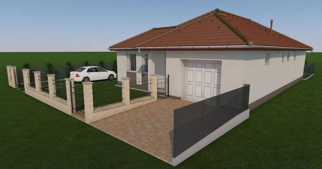 Eladó családi ház, Győrladaméren 93 M Ft, 4 szobás