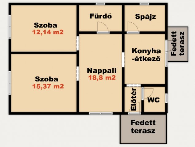 Eladó családi ház, Kiskunhalason 42.9 M Ft, 3 szobás