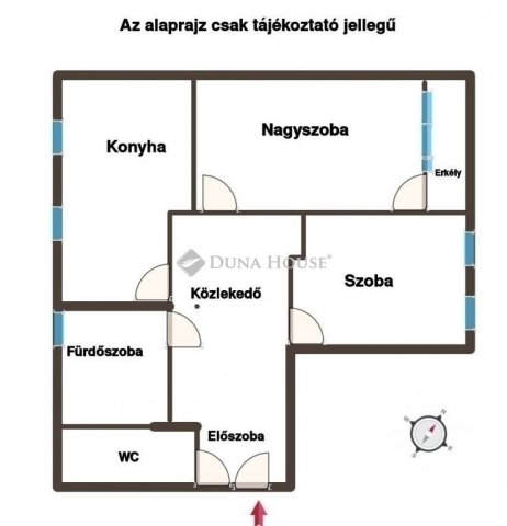 Eladó téglalakás, Szigetszentmiklóson 73.9 M Ft, 2 szobás
