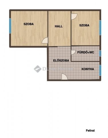 Eladó téglalakás, Szombathelyen 41.9 M Ft, 2 szobás