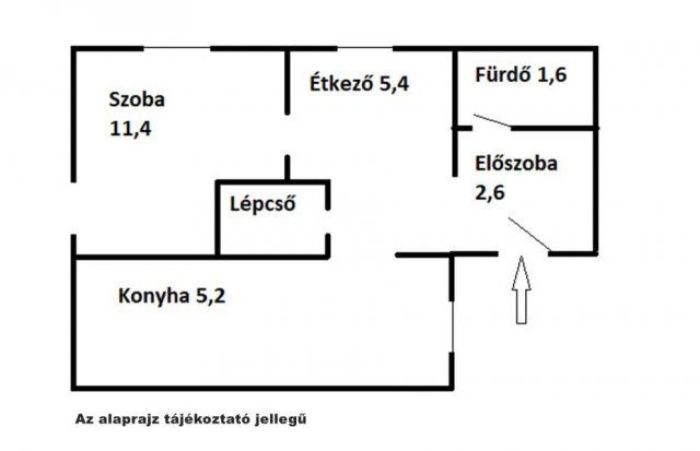 Eladó családi ház, Baracskán 19.9 M Ft, 2 szobás