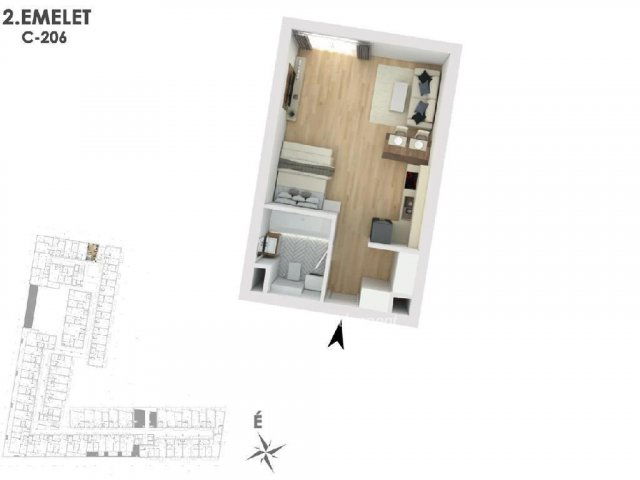 Eladó téglalakás, Budapesten, XIII. kerületben 61.8 M Ft