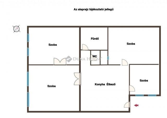 Eladó téglalakás, Budapesten, VI. kerületben 139 M Ft, 5 szobás