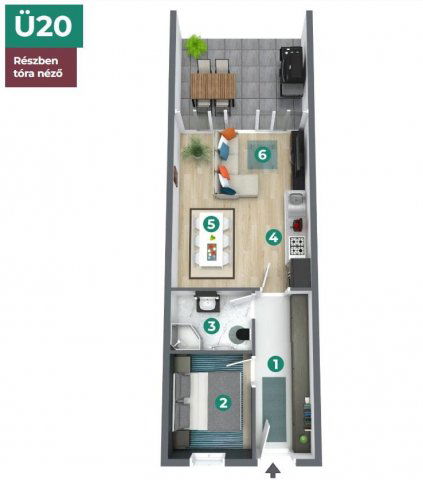 Eladó téglalakás, Balatonszemesen 79.9 M Ft, 2 szobás