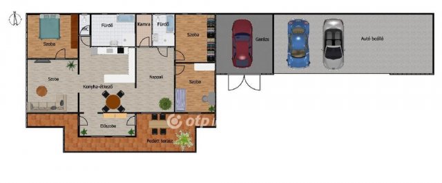 Eladó családi ház, Tasson 85 M Ft, 4 szobás