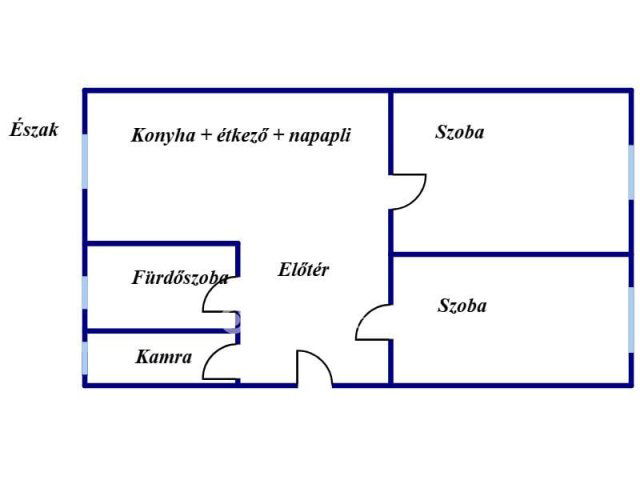Eladó téglalakás, Pécsett 64.9 M Ft, 3 szobás