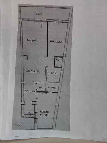 Eladó téglalakás, Miskolcon 40.9 M Ft, 1+1 szobás