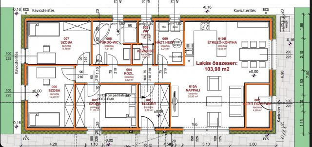 Eladó családi ház, Nagycenken 95.9 M Ft, 4 szobás