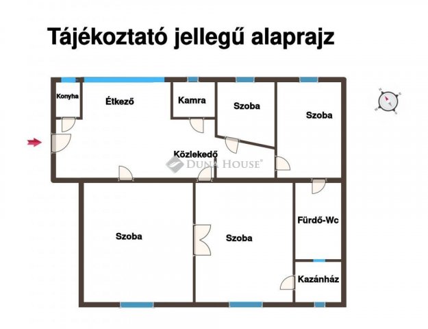 Eladó téglalakás, Táborfalván 37 M Ft, 3+1 szobás