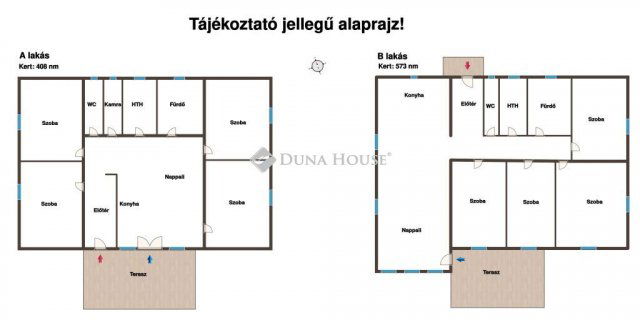 Eladó ikerház, Kiskunlacházán 71 M Ft, 5 szobás