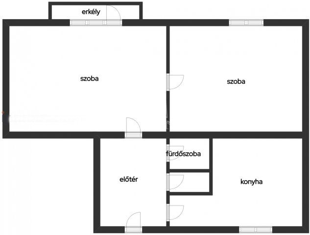 Eladó téglalakás, Budapesten, VI. kerületben 74.9 M Ft, 2 szobás