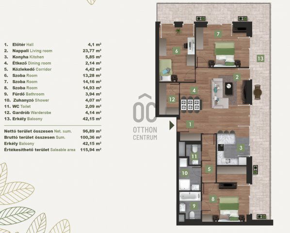 Eladó téglalakás, Budapesten, XI. kerületben 182.069 M Ft