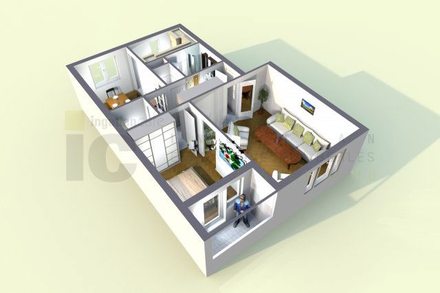 Eladó téglalakás, Szegeden 59 M Ft, 2 szobás