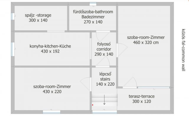 Eladó családi ház, Vizsláson 24.8 M Ft, 4+1 szobás