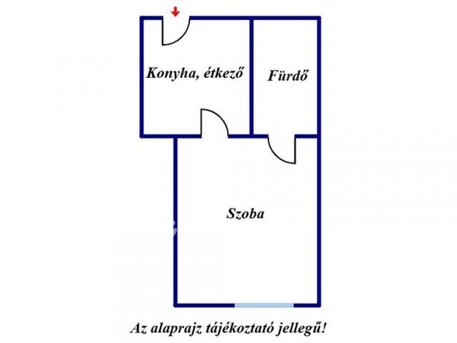 Kiadó téglalakás, albérlet, Szegeden 220 E Ft / hó, 1 szobás