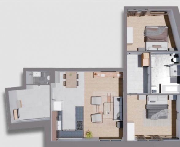 Eladó téglalakás, Kecskeméten 113.9 M Ft, 3 szobás