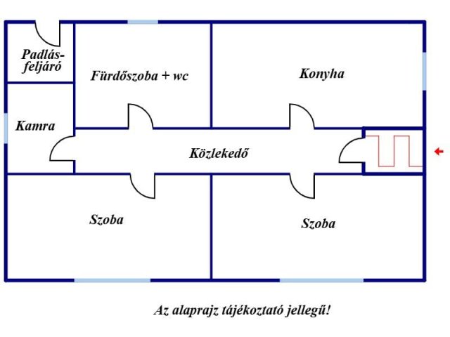 Eladó családi ház, Kunszentmártonban 14.5 M Ft, 2 szobás