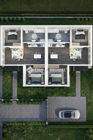 Eladó ikerház, Budapesten, XVIII. kerületben 68.9 M Ft, 3 szobás