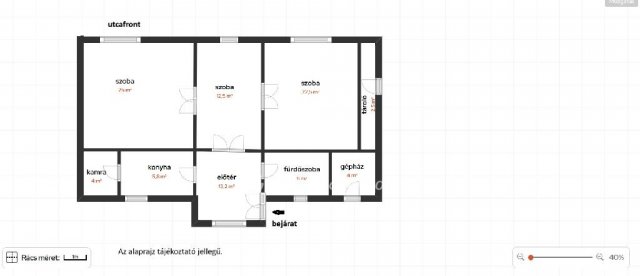 Eladó családi ház, Tiszajenőn 18.99 M Ft, 3 szobás