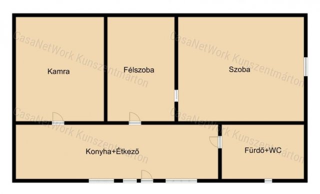 Eladó családi ház, Tiszaugon 11.9 M Ft, 1+1 szobás