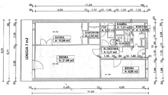Eladó téglalakás, Budapesten, II. kerületben 109.99 M Ft