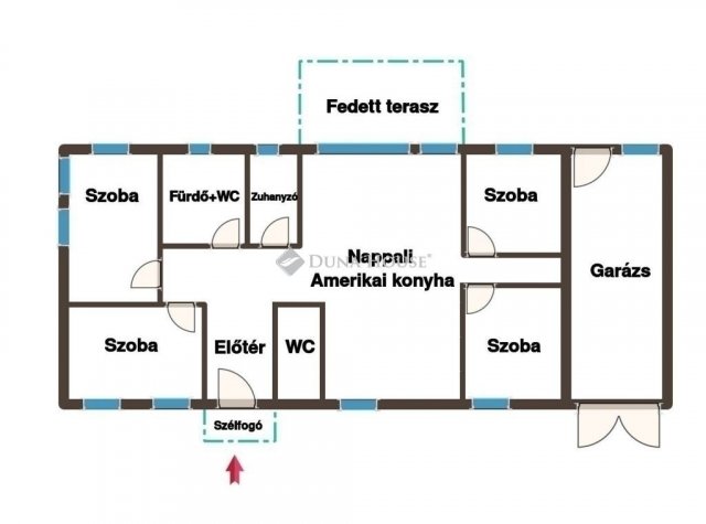 Eladó ikerház, Mendén 132.5 M Ft, 5 szobás