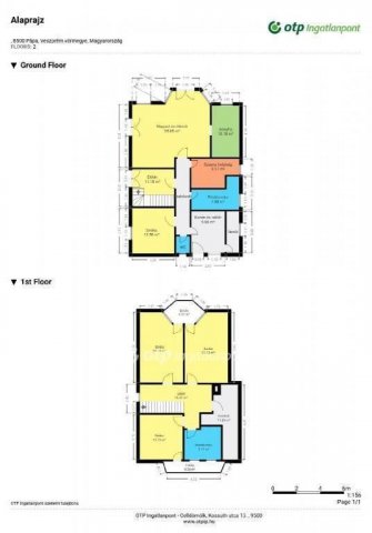 Eladó családi ház, Pápán 89.9 M Ft, 5 szobás