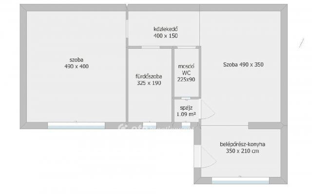 Eladó téglalakás, Salgótarjánban 11.5 M Ft, 2 szobás