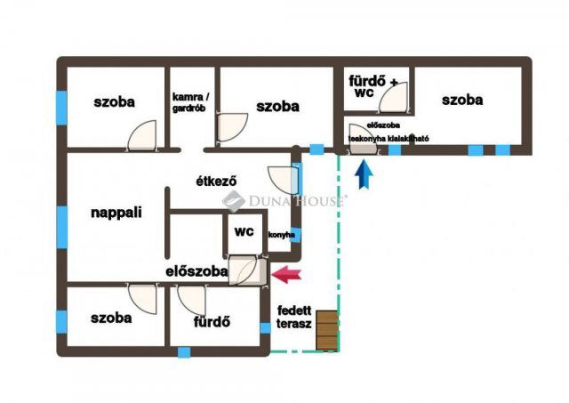 Eladó családi ház, Tatabányán 55 M Ft, 4+1 szobás