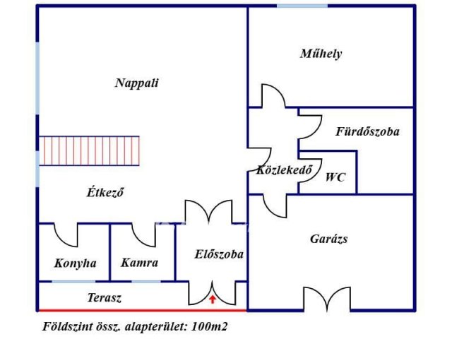 Eladó sorház, Sárospatakon 52 M Ft, 5 szobás