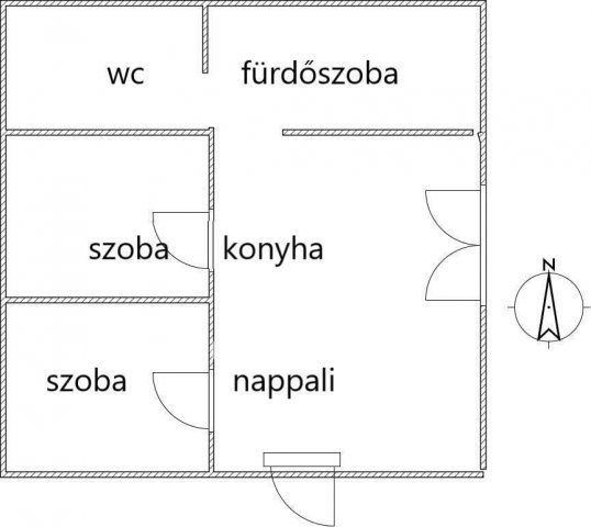 Eladó családi ház, Tunyogmatolcson 23.4 M Ft, 2 szobás