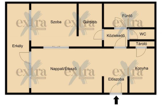 Kiadó téglalakás, albérlet, Szegeden 275 E Ft / hó, 2 szobás