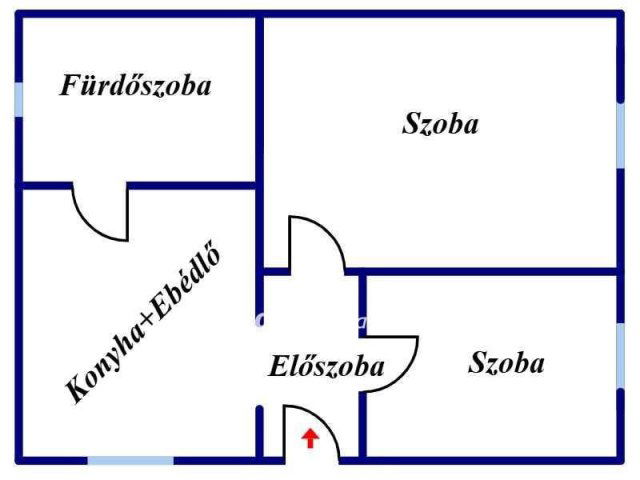 Eladó családi ház, Berettyóújfaluban 17 M Ft, 1+1 szobás