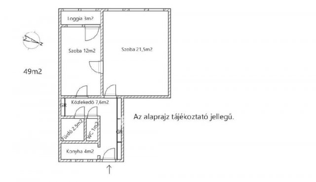 Eladó panellakás, Budapesten, XIV. kerületben 61 M Ft, 1+1 szobás