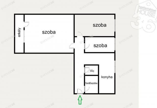 Eladó panellakás, Kecskeméten 64.7 M Ft, 3 szobás