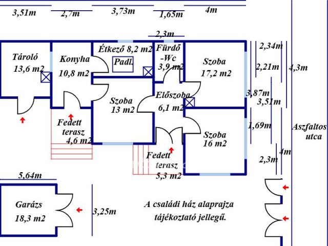 Eladó családi ház, Abonyban 36.9 M Ft, 3 szobás