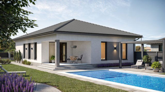 Eladó családi ház, Baján 95 M Ft, 3+1 szobás