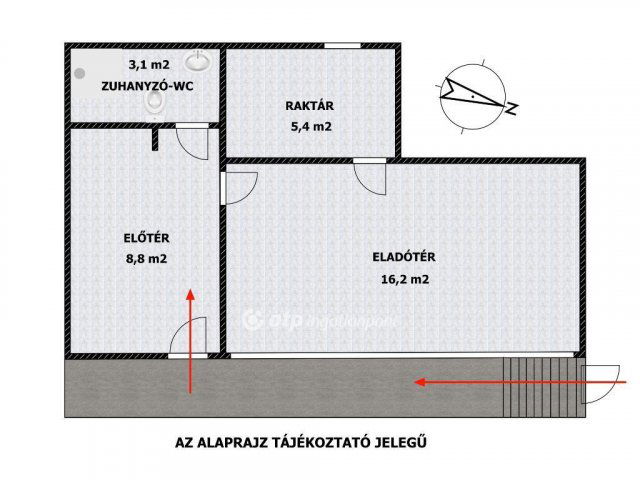 Kiadó üzlethelyiség, Budapesten, VIII. kerületben 170 E Ft / hó