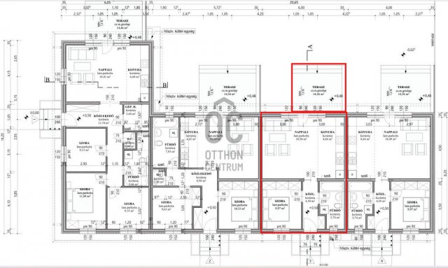 Eladó sorház, Kocséren 35.838 M Ft, 2 szobás