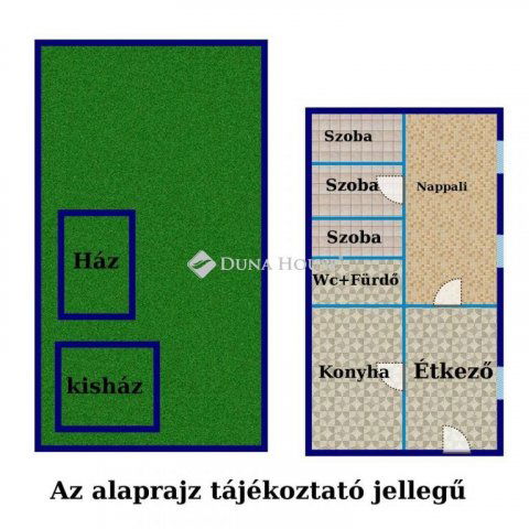 Eladó telek, Mezőfalván, Diófa soron 14 M Ft