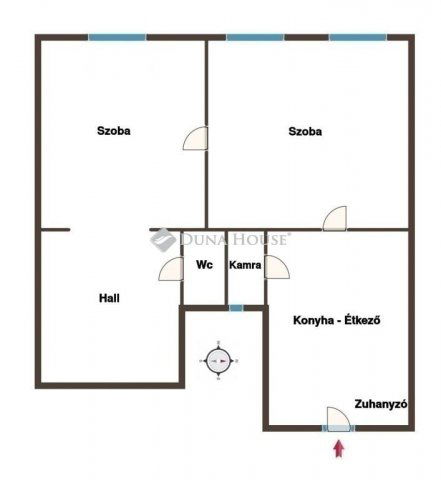 Eladó téglalakás, Budapesten, VIII. kerületben 57.9 M Ft