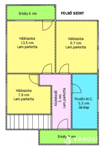 Eladó nyaraló, Salgótarjánban 85 M Ft, 4 szobás