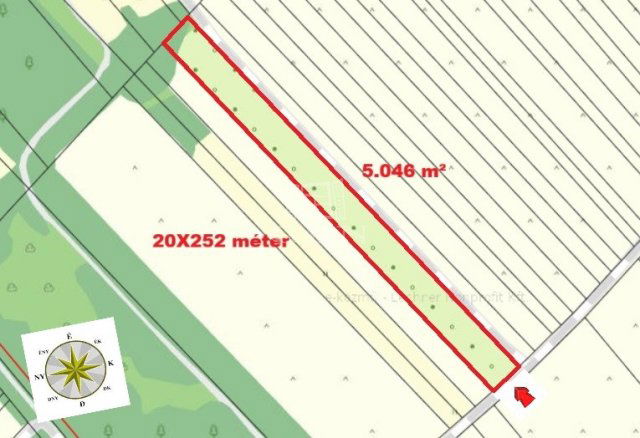 Eladó mezogazdasagi ingatlan, Péterin 11 M Ft