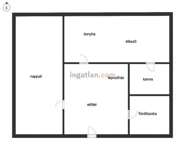Eladó családi ház, Hajdúhadházon 49.9 M Ft, 3 szobás