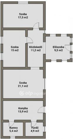 Eladó családi ház, Beszterecén 54 M Ft, 3 szobás