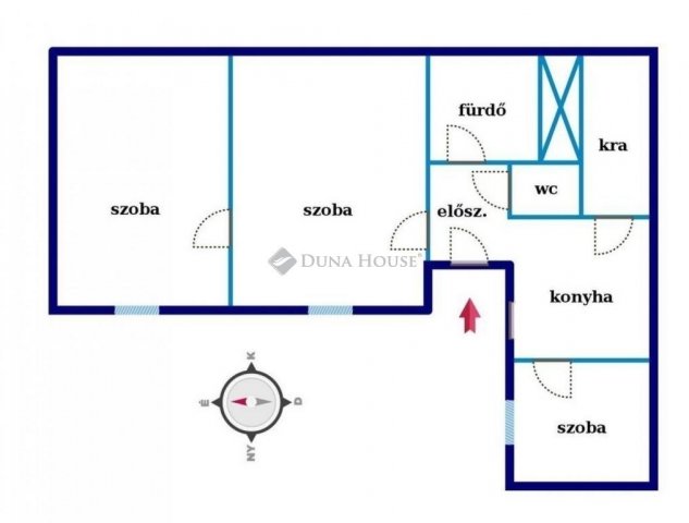 Eladó téglalakás, Budapesten, VIII. kerületben 77 M Ft