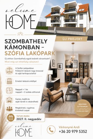 Eladó téglalakás, Szombathelyen 54.9 M Ft, 2 szobás